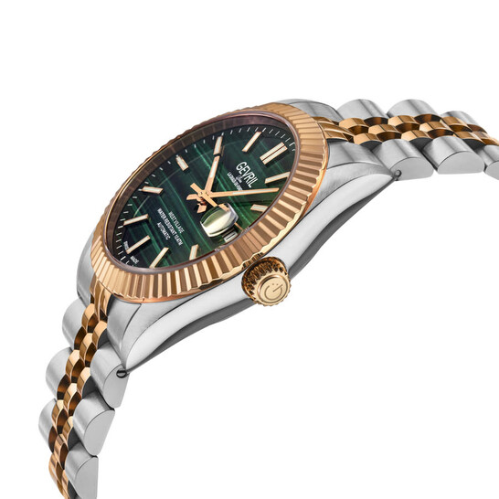 West Village Automatic Green Dial Men s Watch