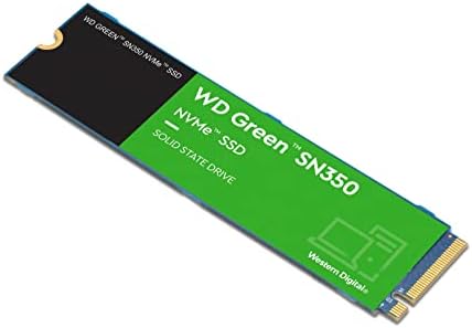 Western Digital 1TB WD Green SN350 NVMe Internal SSD Solid State Drive   Gen3 PCIe  QLC  M 2 2280  Up to 3 200 MB/s   WDS100T3G0C