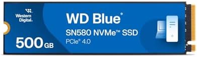 Western Digital 2TB WD Blue SN5000 NVMe Internal Solid State Drive SSD   PCIe Gen 4 0  M 2 2280  Up to 5 150 MB/s   WDS200T4B0E  New Generation 