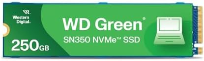 Western Digital 2TB WD Green SN350 NVMe Internal SSD Solid State Drive   Gen3 PCIe  QLC  M 2 2280  Up to 3 200 MB/s   WDS200T3G0C