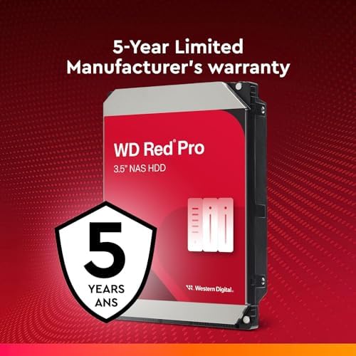 Western Digital 6TB WD Red Plus NAS Internal Hard Drive HDD   5400 RPM  SATA 6 Gb/s  CMR  256 MB Cache  3 5  WD60EFPX
