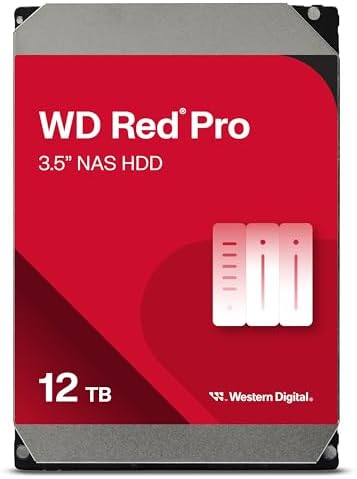 Western Digital 6TB WD Red Plus NAS Internal Hard Drive HDD   5400 RPM  SATA 6 Gb/s  CMR  256 MB Cache  3 5  WD60EFPX