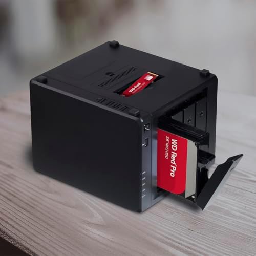 Western Digital 6TB WD Red Plus NAS Internal Hard Drive HDD   5400 RPM  SATA 6 Gb/s  CMR  256 MB Cache  3 5  WD60EFPX