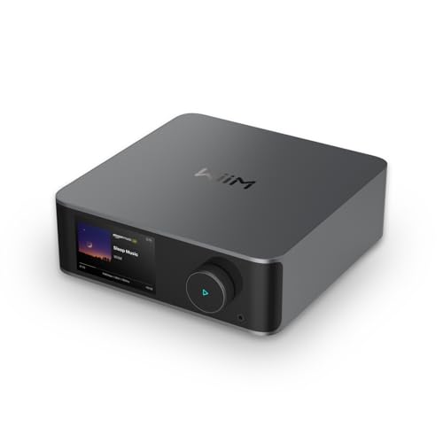 WiiM Ultra Music Streamer & Digital Preamp   3 5 Touchscreen  Compatible with Google Cast & Alexa  Stream Spotify  Amazon Music  Tidal & More   HDMI ARC  Phono Input & Headphone Output   Space Gray