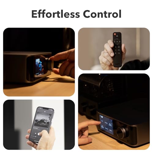 WiiM Ultra Music Streamer & Digital Preamp 3 5 Touchscreen Compatible with Google Cast & Alexa Stream Spotify Amazon Music Tidal & More HDMI ARC Phono Input & Headphone Output Space Gray
