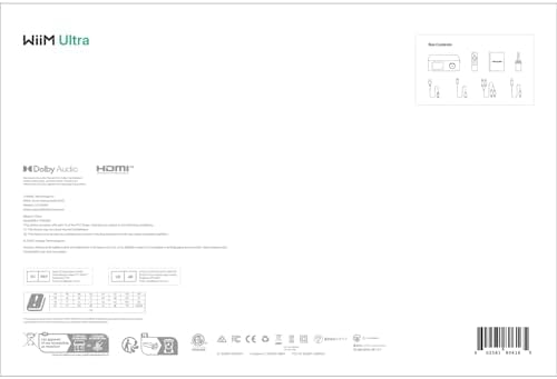 WiiM Ultra Music Streamer & Digital Preamp   3 5 Touchscreen  Compatible with Google Cast & Alexa  Stream Spotify  Amazon Music  Tidal & More   HDMI ARC  Phono Input & Headphone Output   Silver