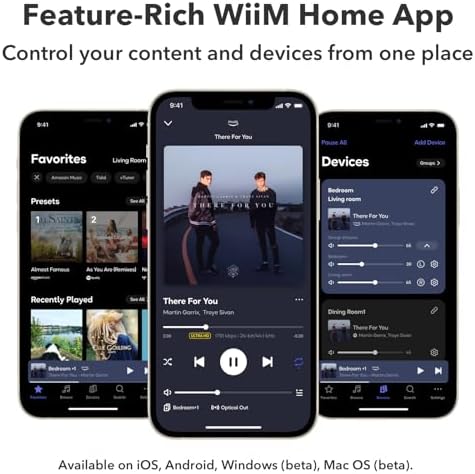 WiiM Ultra Music Streamer & Digital Preamp   3 5 Touchscreen  Compatible with Google Cast & Alexa  Stream Spotify  Amazon Music  Tidal & More   HDMI ARC  Phono Input & Headphone Output   Space Gray