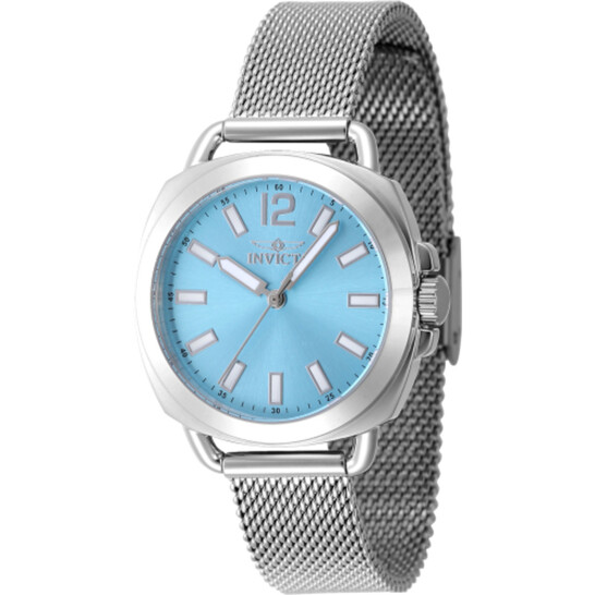 Wildflower Quartz Light Blue Dial Ladies Watch