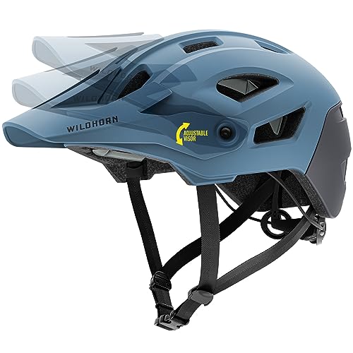Talla M Wildhorn Corvair Mountain Bike Helmet for Men and Women with Maximum Venting  FTA fit System & Adjustable Visor  Adjustable Sizing Adult Bike Helmets for Women and Men  Stylish All Around MTB Helmet