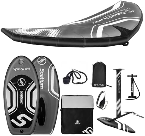 Wind Wingfoil and Hydrofoil Board with Hydrofoil Inflatable Hydrofoil Board with Inflatable Wind Wing Foil and Hydrofoil Inflatable Windfoil Hydrofoil Surfboard for Outdoor Water Sports