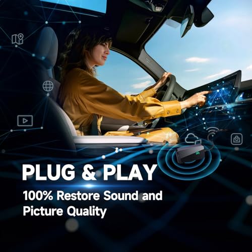 Wireless CarPlay Adapter for Apple iPhone  2024 Upgraded    Multi User Seamless Connection for Convert Wired to Wireless Car Play Adapter   No Latency from iOS 10  to Screen w/USB C  Gray 