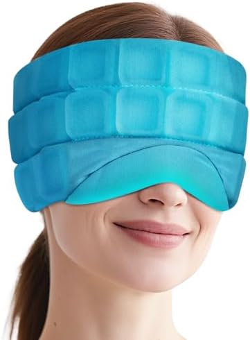 Wisdom Teeth Ice Pack Head Wrap  2 Hours Long Lasting Cold Therapy Flexible Snug Fit Jaw Face Ice Pack for Oral Surgery  TMJ  Teeth Removed Pain  Cosmetic Injection  Swelling