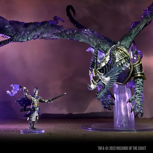 WizKids D&D Icons of The Realms  Dragonlance   Lord SOTH on Greater Death Dragon