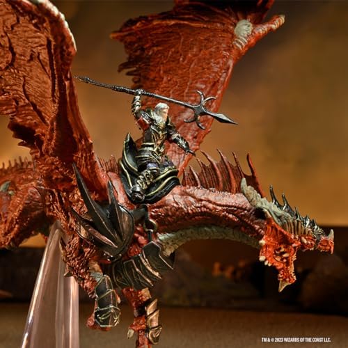 WizKids D&D Icons of The Realms  Dragonlance Kansaldi on Red Dragon