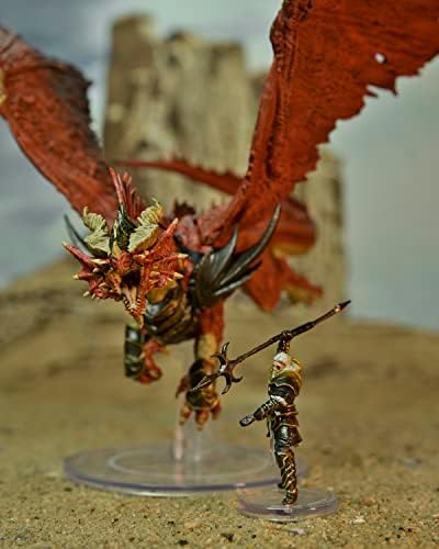 WizKids D&D Icons of The Realms  Dragonlance Kansaldi on Red Dragon