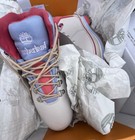 Talla 6.5, Women s Timberland Euro Hiker Waterproof Boots A61PY Size 6 5 White Nubuck NIB