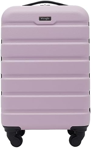 Wrangler 22 Hardside Spinner Carry On Luggage  Charcoal