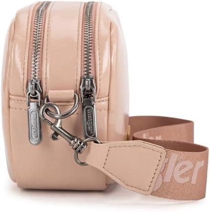 Wrangler Crossbody Bags for Women Shoulder Handbag with Dual Zipper Design