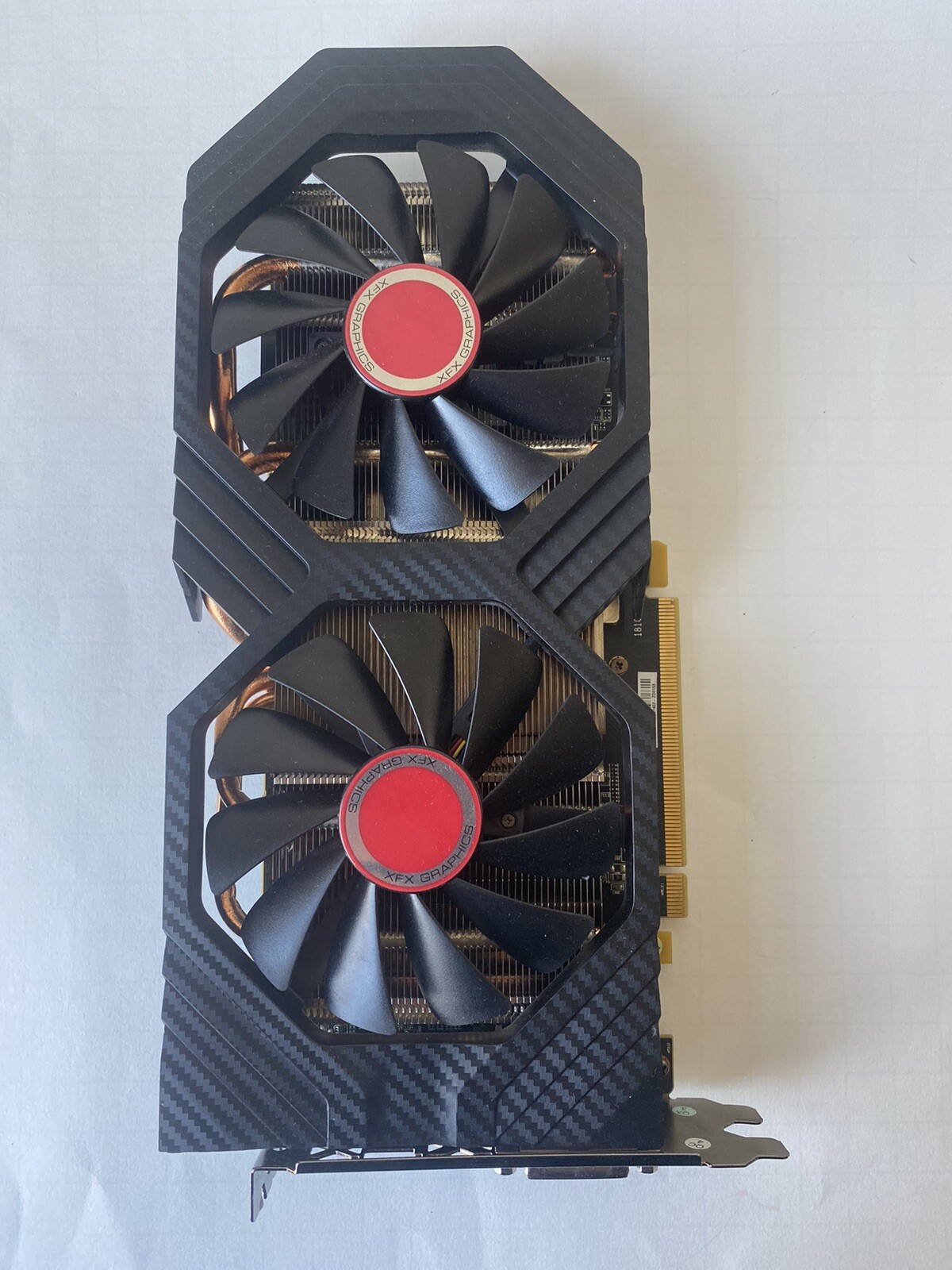 XFX AMD RX 580 Radeon graphics card RX Cyberb VN3 8GB For Parts