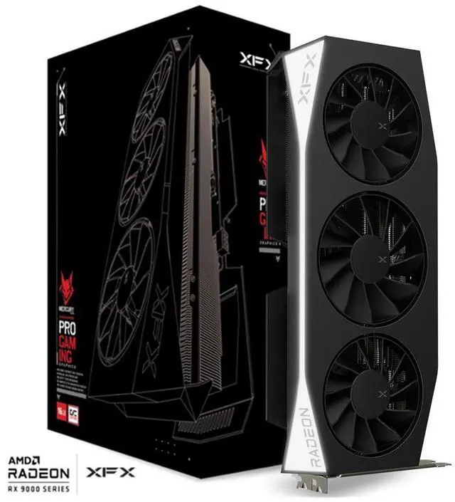 XFX Mercury AMD Radeon RX 9060 XT OC 16GB GPU
