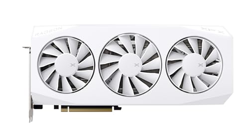 XFX Mercury AMD Radeon RX 9060XT OC White Gaming Edition con 16 GB GDDR6 HDMI 2xDP, AMD RDNA 4 RX-96TMERCW9