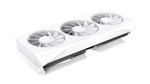 XFX Mercury AMD Radeon RX 9060XT OC White Gaming Edition con 16 GB GDDR6 HDMI 2xDP, AMD RDNA 4 RX-96TMERCW9