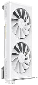 XFX Mercury AMD Radeon RX 9070XT OC Gaming White Edition with RGB 16GB GDDR6  HDMI 3xDP  AMD RDNA 4 RX 97TRGBBW9