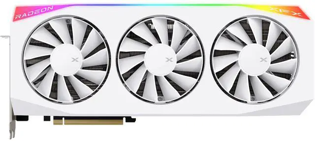 XFX Mercury AMD Radeon RX 9070XT OC RNDA 4 16GB 256 Bit GDDR6 PCI Express 5 0 RDNA 4 White Gaming Graphics Card