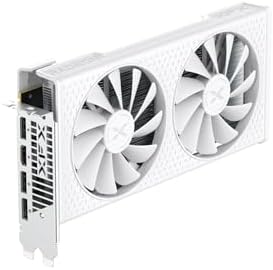 XFX Mercury AMD Radeon RX 9070XT OC Magnetic Air White Edition with RGB 16GB GDDR6 HDMI 3xDP  AMD RDNA 4 RX 97TMARGW9