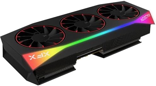 XFX Mercury AMD Radeon RX 9070XT OC Magnetic Air Edition with RGB 16GB GDDR6 HDMI 3xDP  AMD RDNA 4 RX 97TMARGB9