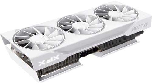 XFX Quicksilver AMD Radeon RX 9070XT White Gaming Edition con 16 GB GDDR6 HDMI 3xDP, AMD RDNA 4 RX-97TQICKW9