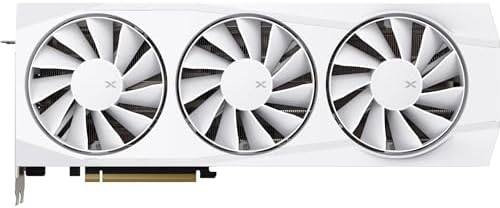XFX Quicksilver AMD Radeon RX 9070XT White Gaming Edition with 16GB GDDR6 HDMI 3xDP  RDNA 4 RX 97TQICKW9  Graphics Card  Compatible with Desktop PCs