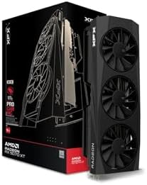 XFX Quicksilver AMD Radeon RX 9070XT Gaming Edition with 16GB GDDR6 HDMI 3xDP  RDNA 4 RX 97TQICKBA  Graphics Card  Compatible with Desktop PCs