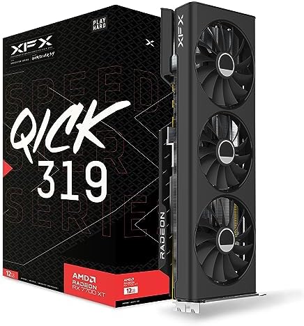 XFX Quicksilver AMD Radeon RX 9070XT Gaming Edition with 16GB GDDR6 HDMI 3xDP  RDNA 4 RX 97TQICKBA  Graphics Card  Compatible with Desktop PCs