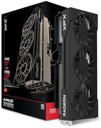 XFX Quicksilver AMD Radeon RX 9070XT Gaming Edition with 16GB GDDR6 HDMI 3xDP  RDNA 4 RX 97TQICKBA  Graphics Card  Compatible with Desktop PCs