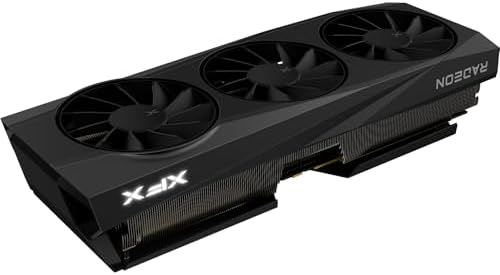 XFX Quicksilver AMD Radeon RX 9070XT Gaming Edition with 16GB GDDR6 HDMI 3xDP  RDNA 4 RX 97TQICKBA  Graphics Card  Compatible with Desktop PCs