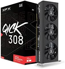 XFX Quicksilver AMD Radeon RX 9070XT Gaming Edition with 16GB GDDR6 HDMI 3xDP  RDNA 4 RX 97TQICKBA  Graphics Card  Compatible with Desktop PCs