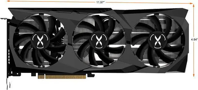 XFX SPEEDSTER SWFT309 AMD Radeon RX 6700 XT CORE Gaming Graphics Card with 12GB GDDR6 HDMI 3xDP  AMD RDNA 2  RX 67XTYJFDV 