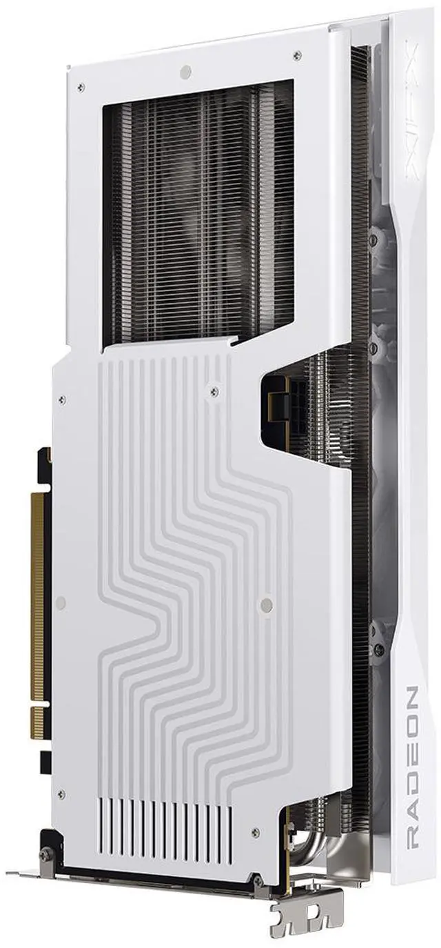 XFX SWIFT AMD Radeon RX 9060 XT OC White Triple Fan Gaming Edition with 16GB GDDR6 HDMI 2xDP  AMD RDNA 4 RX 9060XT 16GB