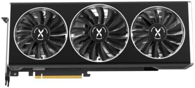 XFX Speedster MERC319 Radeon RX 6750XT - Tarjeta gráfica para juegos negra con 12 GB GDDR6 HDMI 3xDP, AMD RDNA 2 RX-675XYTBDP
