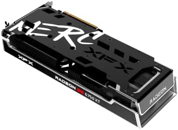 XFX Speedster MERC319 Radeon RX 6750XT - Tarjeta gráfica para juegos negra con 12 GB GDDR6 HDMI 3xDP, AMD RDNA 2 RX-675XYTBDP