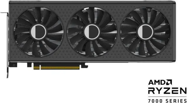 XFX Speedster QICK309 Radeon RX 7600 XT 16GB Video Card RX 76TQICKBP
