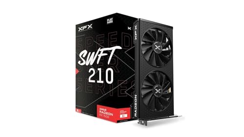 XFX Speedster SWFT210 Radeon RX 7600 Graphics Card with 8GB GDDR6 HDMI 3xDP  AMD RDNA 3 RX 76PSWFTFA