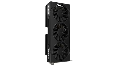 XFX Swift AMD Radeon RX 9060 XT OC Triple Fan Gaming Edition with 16GB GDDR6 HDMI 2xDP  AMD RDNA 4 RX 9060XT RX 96TS316BA