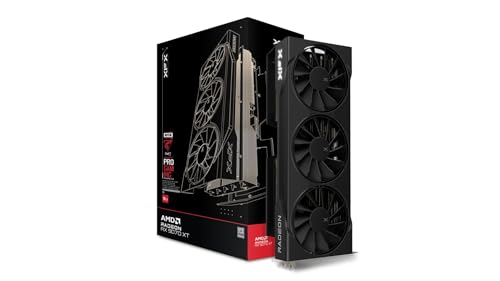 XFX Swift AMD Radeon RX 9070XT Triple Fan Gaming Edition with 16GB GDDR6 HDMI 3xDP  AMD RDNA 4 RX 97TSWF3BA