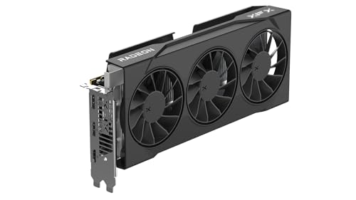 XFX Swift AMD Radeon RX 9060 XT OC Triple Fan Gaming Edition with 16GB GDDR6 HDMI 2xDP  AMD RDNA 4 RX 96TS316B7