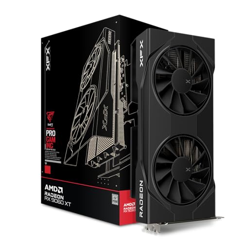 XFX Swift AMD Radeon RX 9060 XT OC Gaming Edition with 8GB GDDR6 HDMI 2xDP  AMD RDNA 4 RX 9060XT RX 96TSW8GBQ