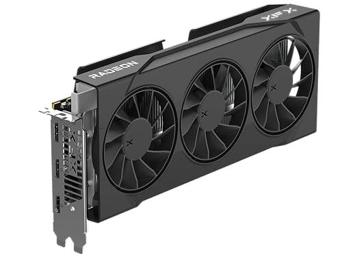 XFX Swift AMD Radeon RX 9060 XT OC Triple Fan Gaming Edition with 16GB GDDR6 HDMI 2xDP  AMD RDNA 4 RX 9060XT RX 96TS316BA