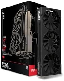 XFX Swift AMD Radeon RX 9070 XT Triple Fan Gaming Edition with 16GB GDDR6 HDMI 3xDP  AMD RDNA 4 RX 97TSWF3B9