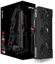 XFX Swift AMD Radeon RX 9070 XT Triple Fan Gaming Edition with 16GB GDDR6 HDMI 3xDP  AMD RDNA 4 RX 97TSWF3B9